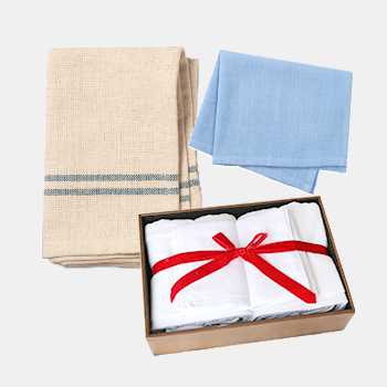 タオルやハンカチなどギフト